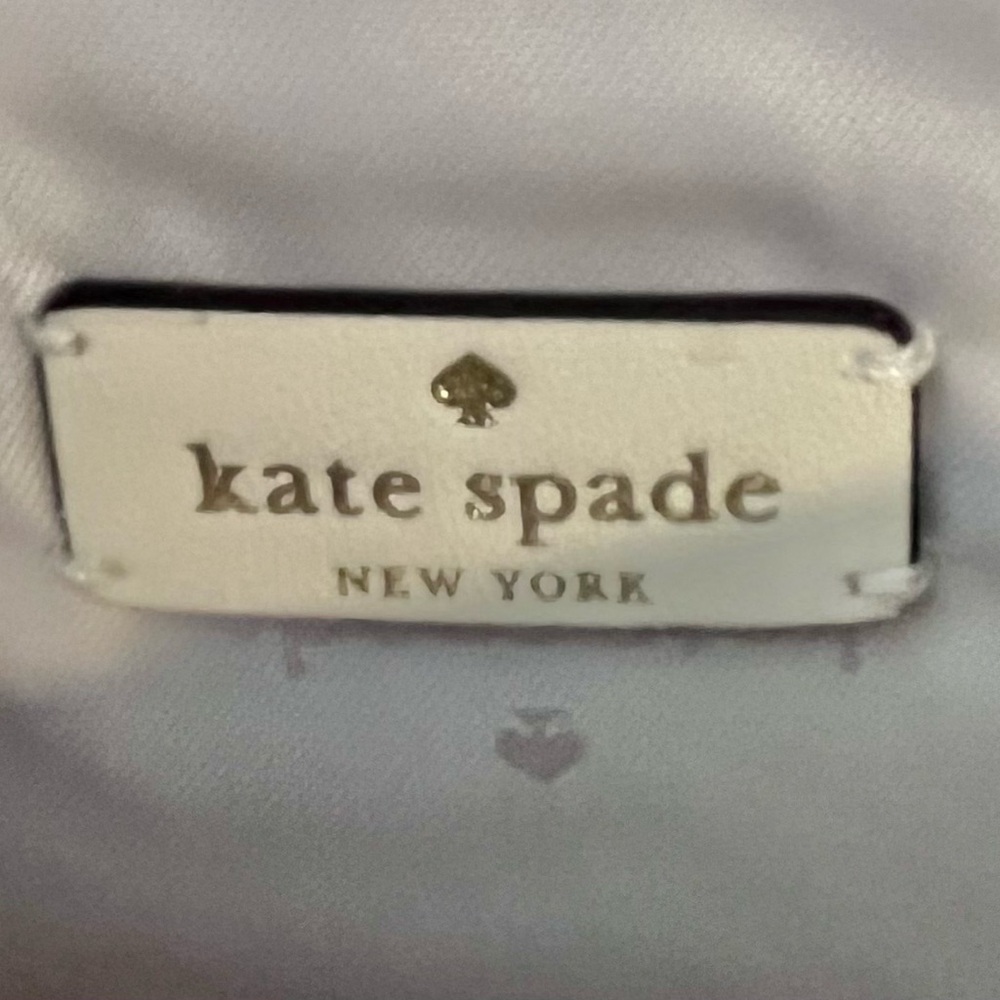 Kate Spade Leila Flip Zip Crossbody Leather Bag Cream Gold NWT - Picture 16 of 16